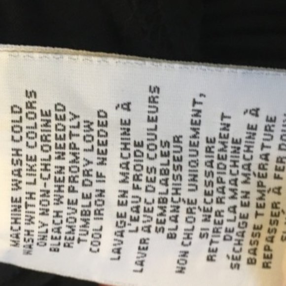 🖤Ralph Lauren NWT Denim&Supl Black Fringe Top, L - Picture 11 of 11